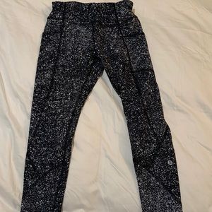 Lululemon Tight Stuff Reflective Leggings